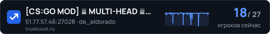CS:GO MOD ★ MULTI-HEAD ★