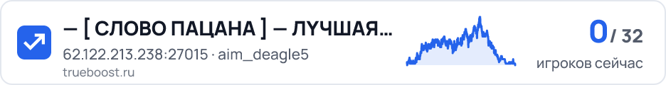 —  СЛОВО ПАЦАНА  — ЛYЧШAЯ CTPEЛЬБA — — — —…