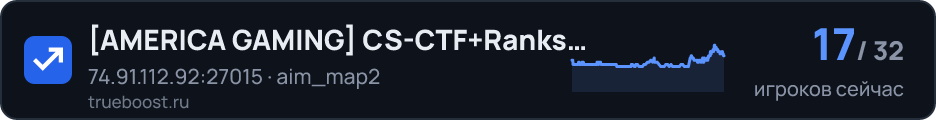 AMERICA GAMING CS-CTF+Ranks 24/7…