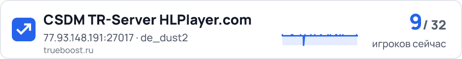 CSDM TR-Server HLPlayer.com