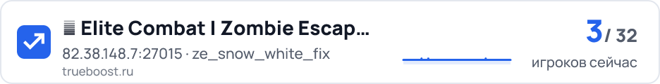‣ Elite Combat | Zombie Escape | Happy…