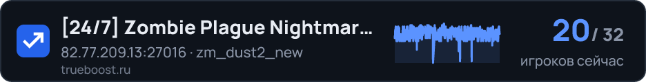 24/7 Zombie Plague Nightmare | ZM.LASTCS.RO