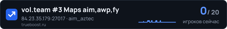 vol.team #3 Maps aim,awp,fy