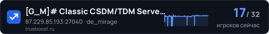 G_M Classic CSDM/TDM Server | AntiCheat…