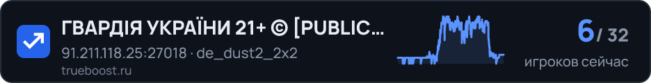 ГВАРДІЯ УКРАЇНИ 21+ © PUBLIC + STEAM VIP