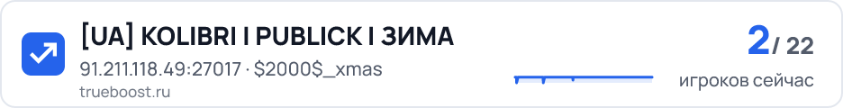 UA KOLIBRI | PUBLICK | ЗИМА
