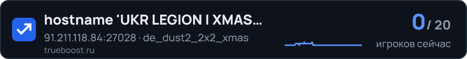 hostname 'UKR LEGION | XMAS PUBLIC 2027'