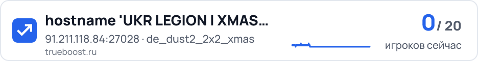 hostname 'UKR LEGION | XMAS PUBLIC 2027'