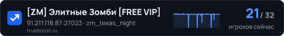 ZM Элитныe Зoмби FREE VIP