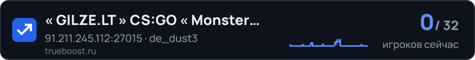 « GILZE.LT » CS:GO « Monster Energy »