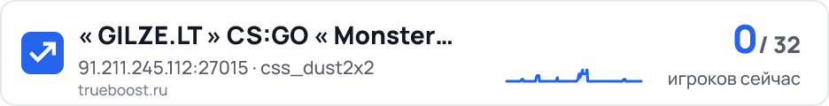 « GILZE.LT » CS:GO « Monster Energy »