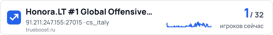 Honora.LT #1 Global Offensive MOD 24/7