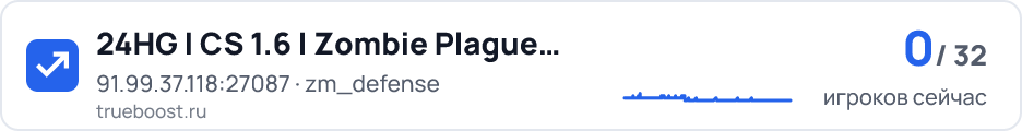 24HG | CS 1.6 | Zombie Plague…