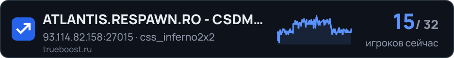 ATLANTIS.RESPAWN.RO - CSDM DEATHMATCH