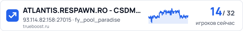 ATLANTIS.RESPAWN.RO - CSDM DEATHMATCH