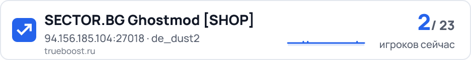 SECTOR.BG Ghostmod SHOP