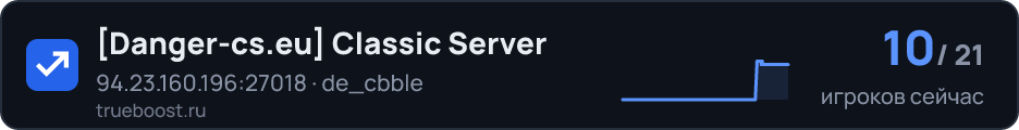 Danger-cs.eu Classic Server
