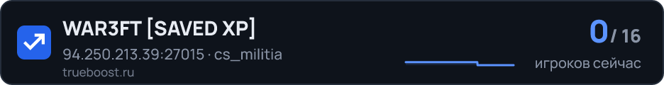 WAR3FT SAVED XP