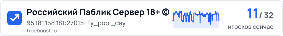 Российский Паблик Сервер 18+ ©